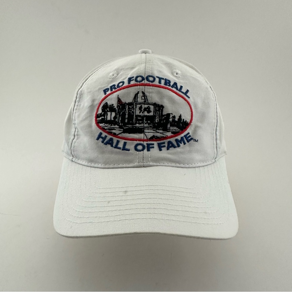 Vintage Pro Football Hall Of Fame Dad Hat NFL 7 Logo Embroidered Snapback Cap